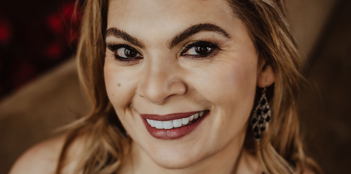 Smiling woman