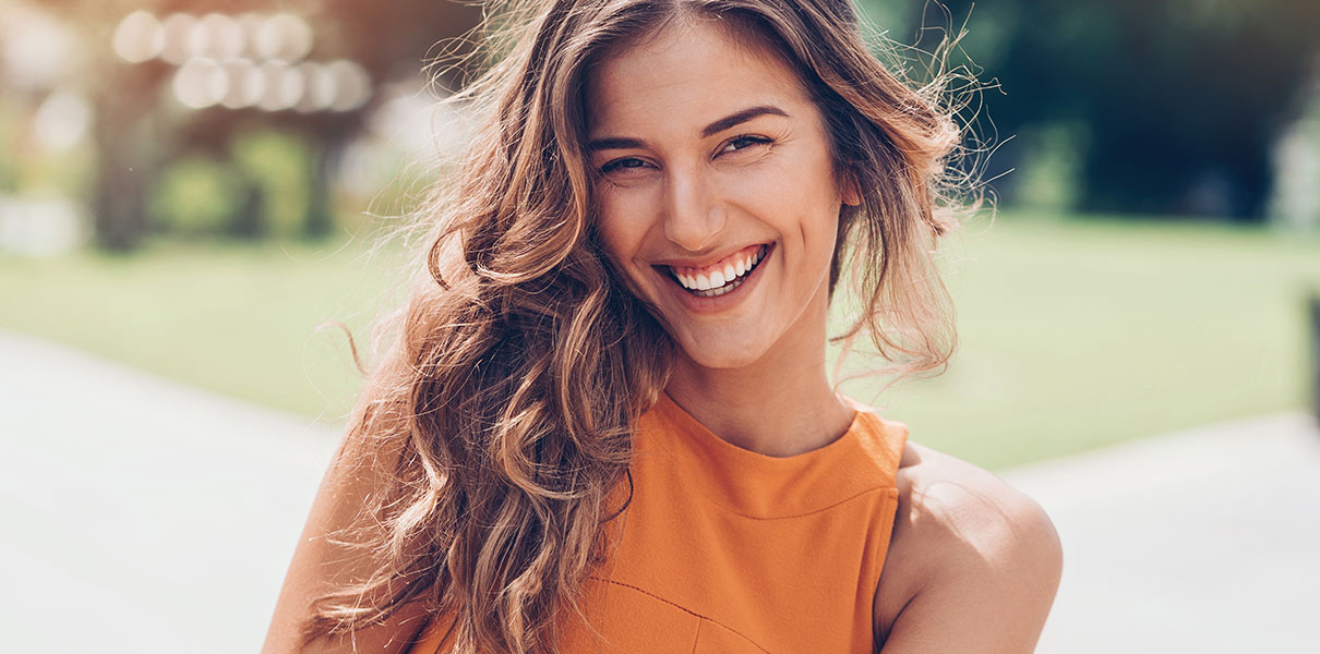 Smiling woman